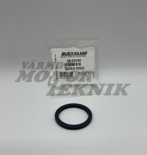 Packning/quadring värmeväxlare mot crossover