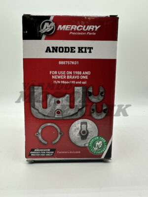 Anodsats komplett för sötvatten (MG)